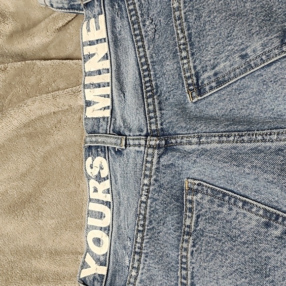 Current/Elliott light wash distress jeans "YOUR MINE" size 25 - Picture 9 of 9